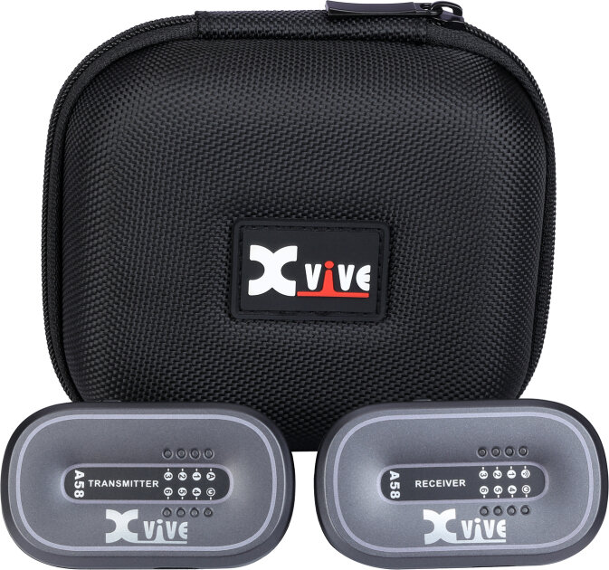 Xvive AC58 5.8 GHz Guitar Wireless System with Charging Case