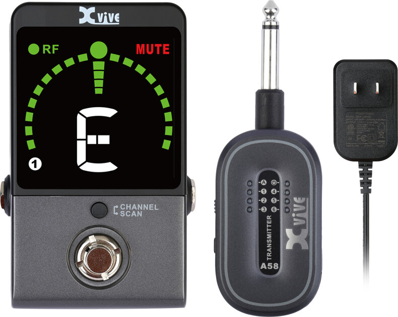 Xvive P58 5.8 GHz Digital Wireless Guitar Pedal System