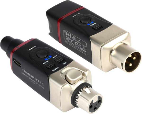 Xvive U35 5.8 GHz Digital Plug-On Wireless System for XLR Dynamic Microphones