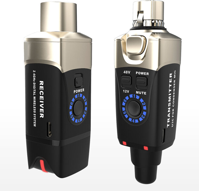 Xvive U3C Digital Plug-On Wireless System for XLR Condenser Microphones