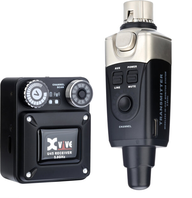 Xvive U45 5.8 GHz Digital Wireless In-Ear Monitor System