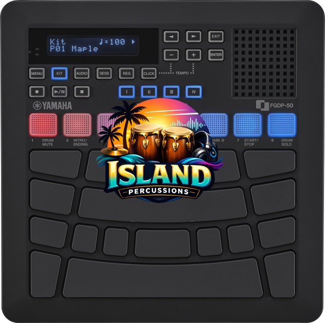 Yamaha FGDP-50 Finger Drum Pad Portable Drum Machine