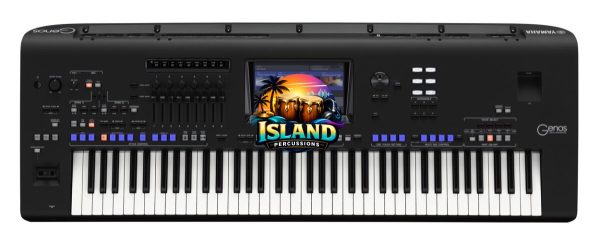 Yamaha Genos Arranger Workstation Keyboard, 76-Key