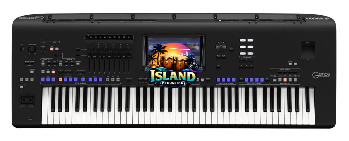 Yamaha Genos Arranger Workstation Keyboard, 76-Key