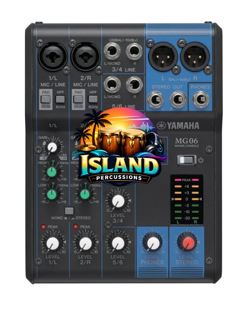 Yamaha MG06 Stereo Mixer