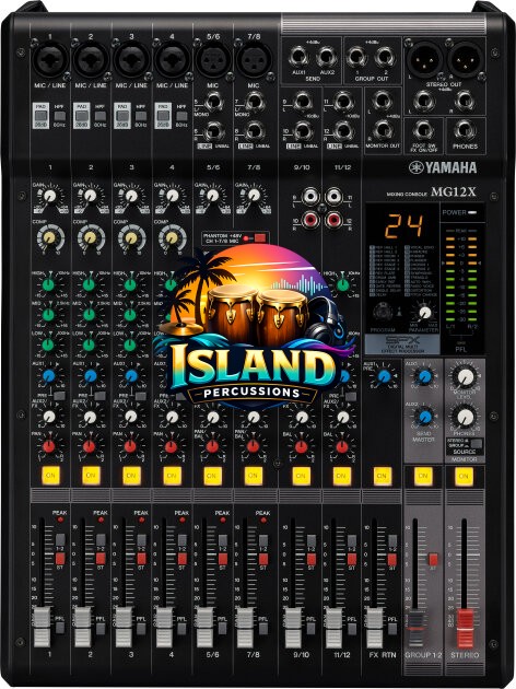 Yamaha MG12X CV 12-Channel Stereo Mixer with Effects