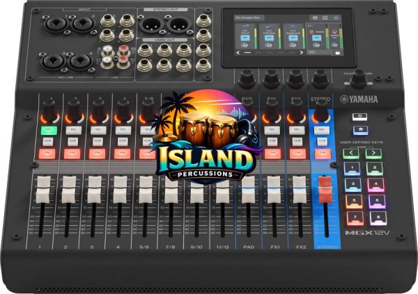 Yamaha MGX12V 18-Channel Digital Mixing Console with USB-HDMI Video Interface