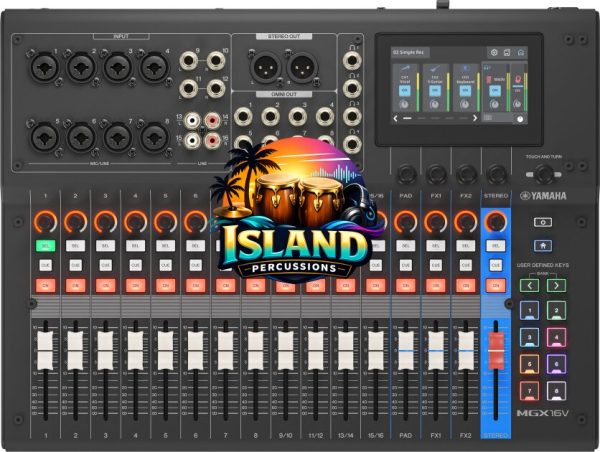 Yamaha MGX16V 22-Channel Digital Mixing Console with USB-HDMI Video Interface