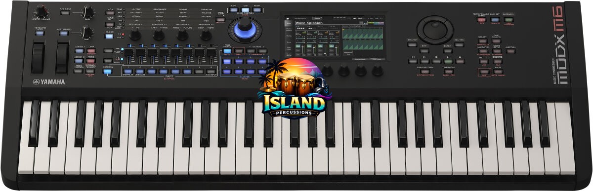 Yamaha MODX M6 Keyboard Synthesizer, 61-Key