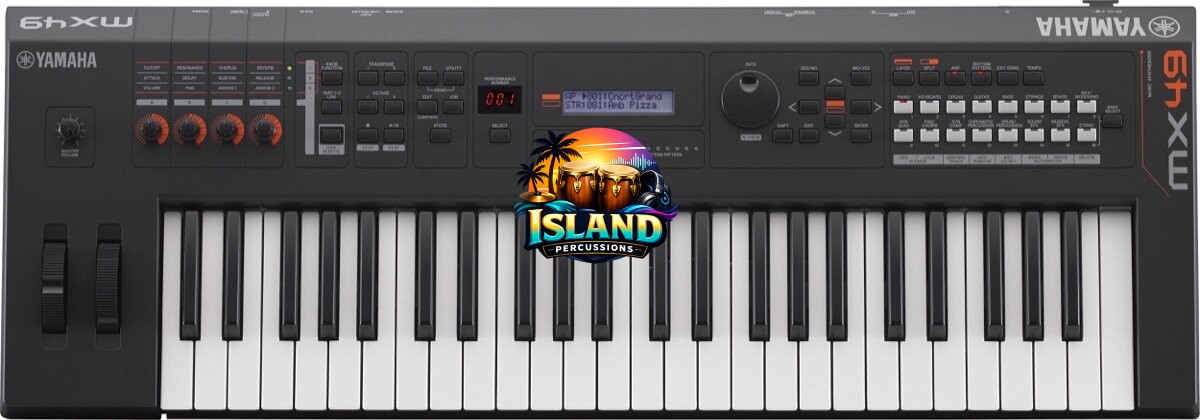 Yamaha MX49 v2 Keyboard Synthesizer, 49-Key
