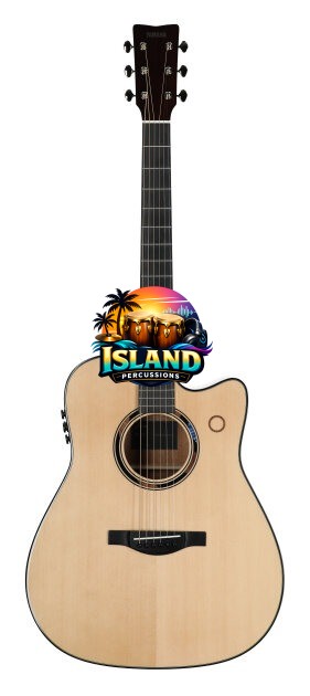 Yamaha TAG3 C TransAcoustic Dreadnought Acoustic-Electric Guitar (with Bag)