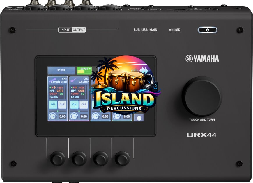 Yamaha URX44 USB Audio Interface with Touchscreen