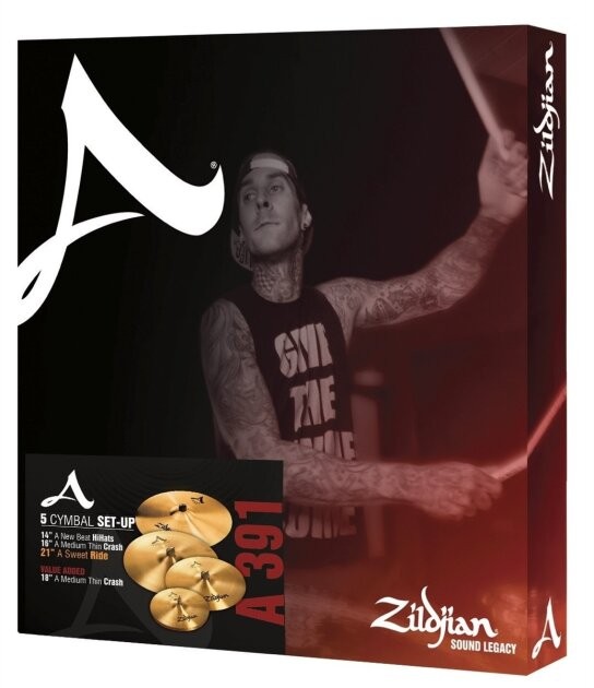 Zildjian A391 Cymbal Package