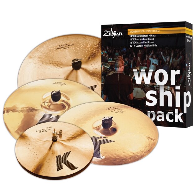 Zildjian Worship Series K Custom Cymbal Pack