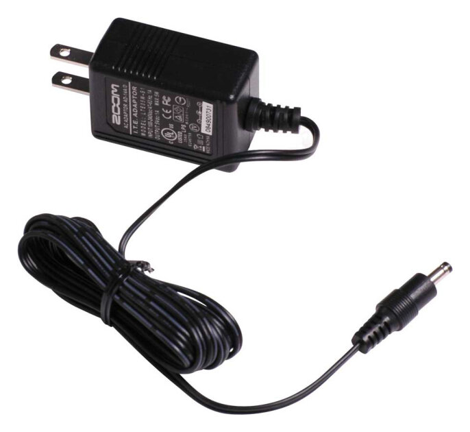Zoom AD14 Power Supply (for Q3, Q3HD, H4n, and R16 Recorders)