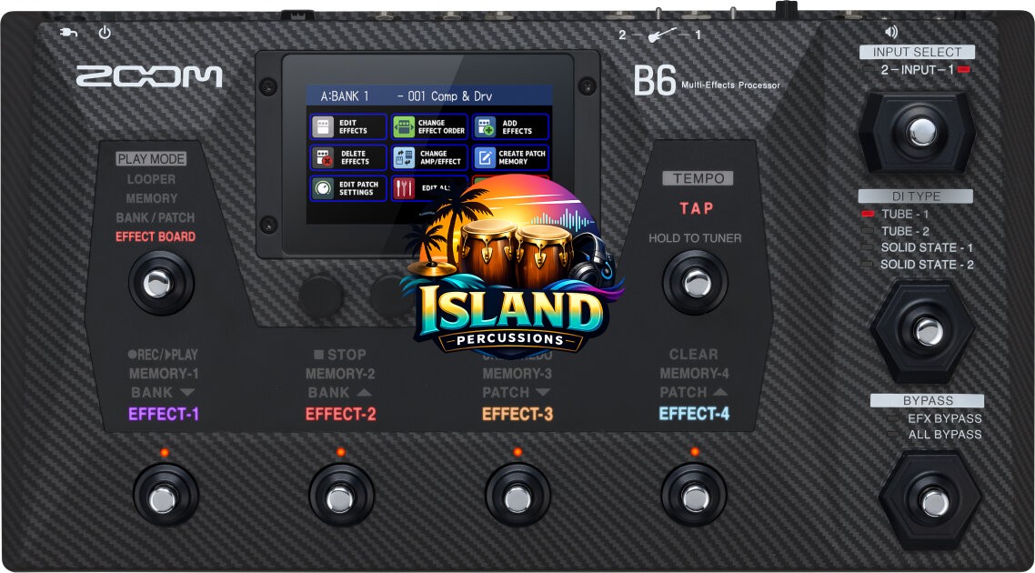 Zoom B6 Bass Multi-Effects Processor