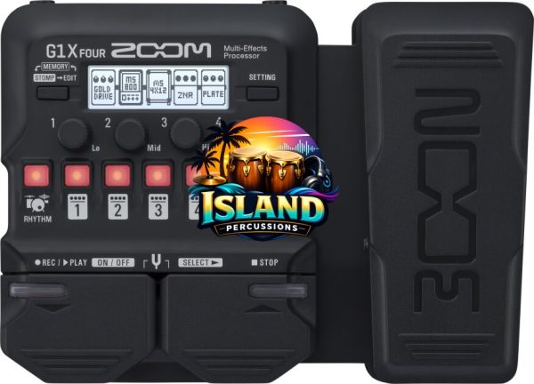 Zoom G1X FOUR Multi-Effects Guitar Pedal