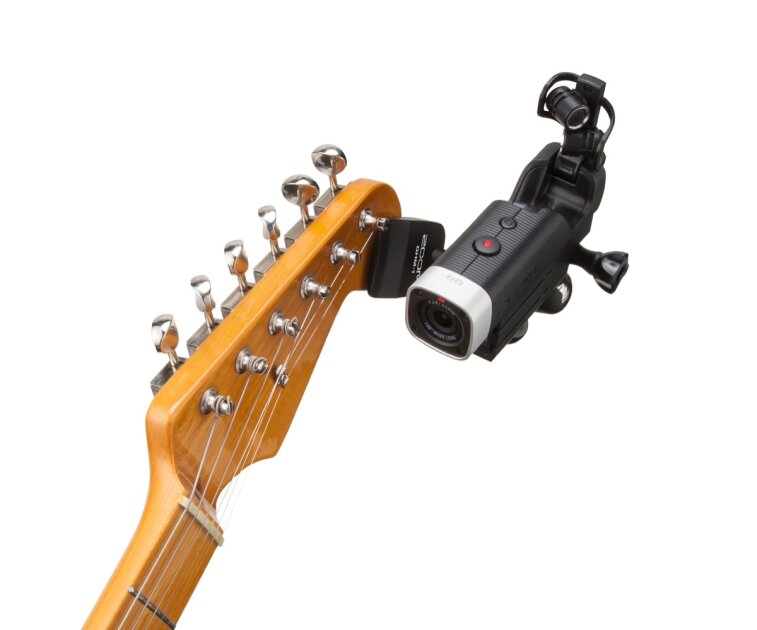 Zoom GHM-1 Guitar Headstock Mount for Action Cameras