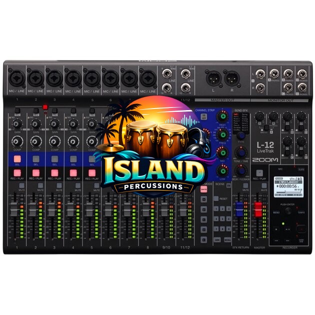Zoom LiveTrak L-12 Digital Mixer, 12-Channel