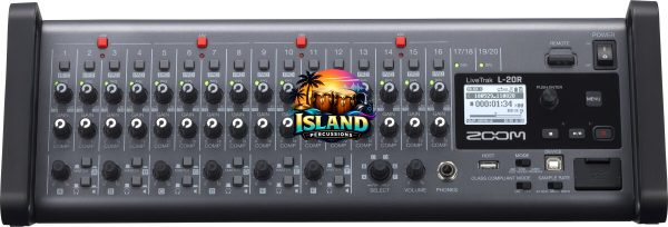 Zoom LiveTrak L-20R Portable Digital Mixer and Recorder
