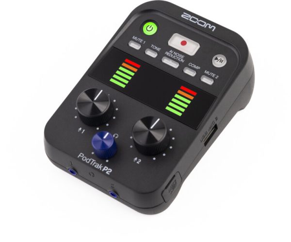 Zoom PodTrak P2 Podcast Recorder