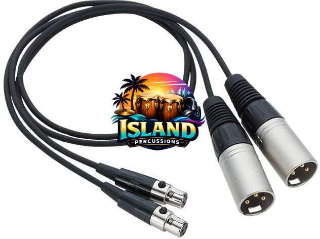Zoom TXF-8 TA3 to XLR Cable
