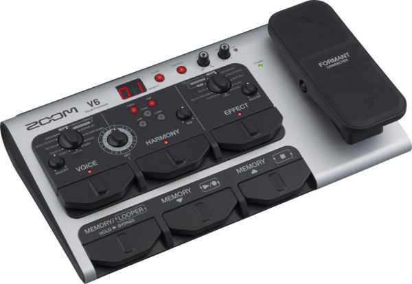 Zoom V6-SP Vocal Effects Processor and Looper Pedal
