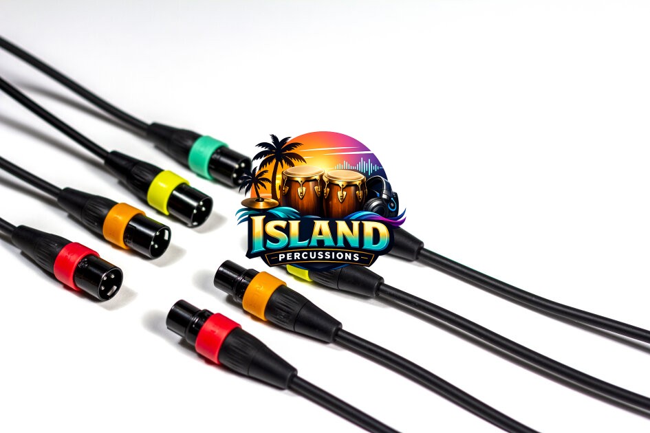 Zoom XLR-4c/CP Microphone Cables with Color Rings